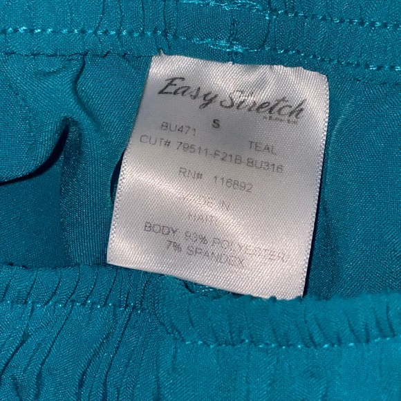 Teal scrub pants - Picture 5 of 5